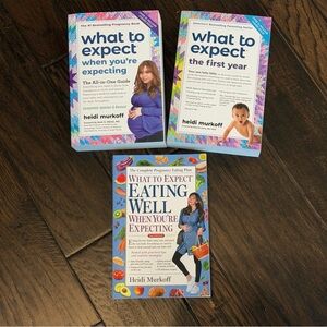 What to Expect Book Set by Heidi Murkoff